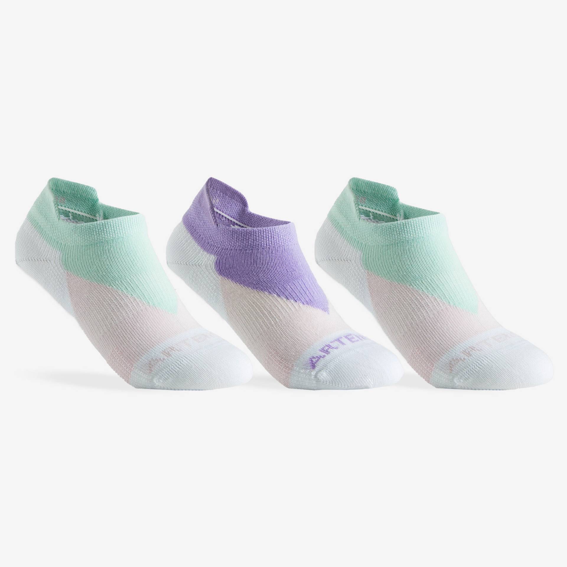 Tennissocken RS 160 low Kinder 3er-Pack marineblau/rosa/weiss Tennissocken RS 160 low Kinder 3er-Pack marineblau/rosa/weiss von ARTENGO