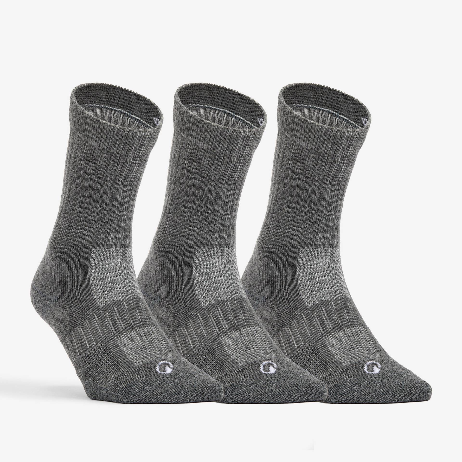 Tennissocken RS 500 High 3er-Pack grau Tennissocken RS 500 High 3er-Pack grau von ARTENGO