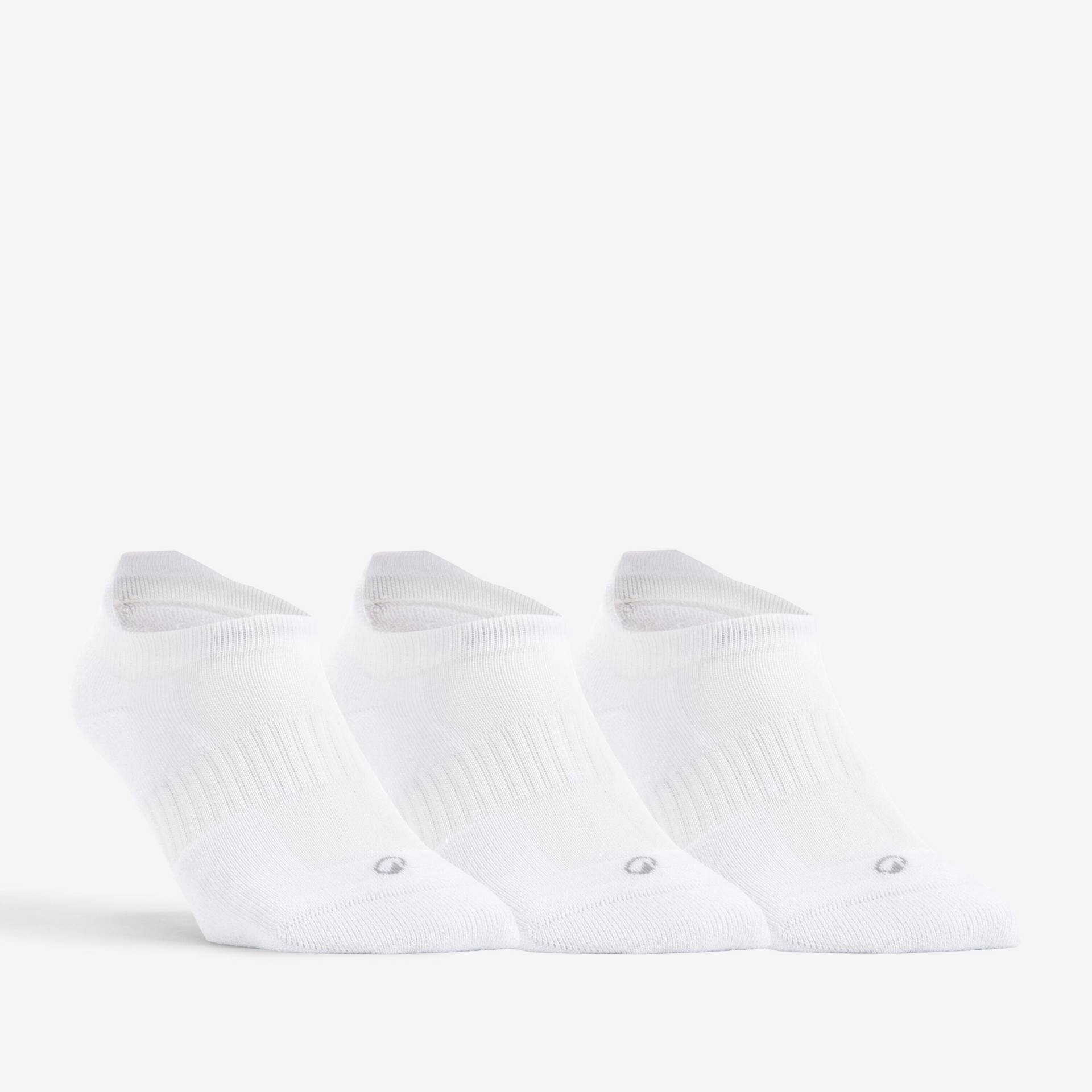 Tennissocken - RS 500 Low 3er Pack weiss Tennissocken - RS 500 Low 3er Pack weiss von Decathlon