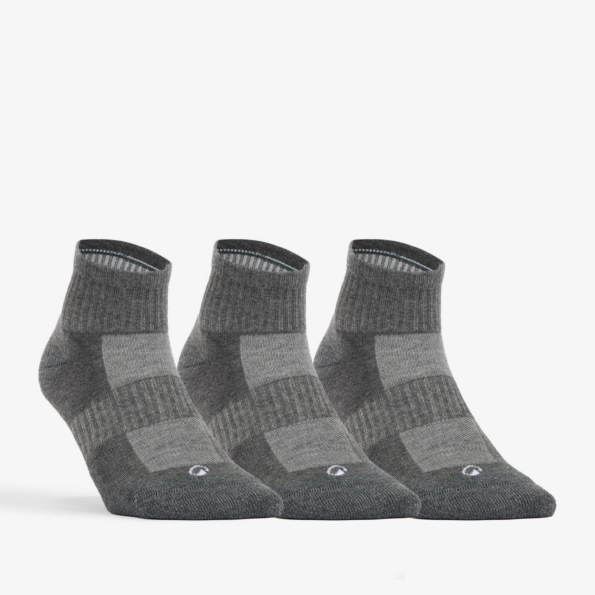 Tennissocken RS 500 Mid 3er-Pack grau Tennissocken RS 500 Mid 3er-Pack grau von Decathlon