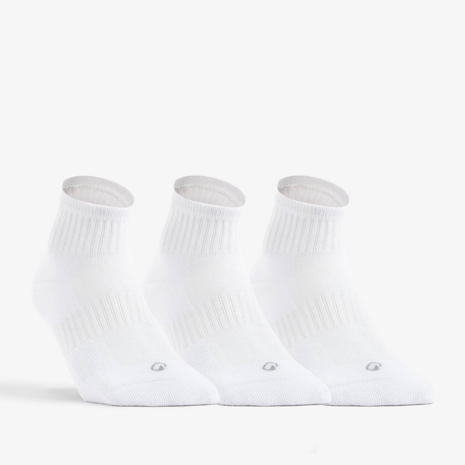 Tennissocken RS 500 Mid 3er-Pack weiss Tennissocken RS 500 Mid 3er-Pack weiss von Decathlon