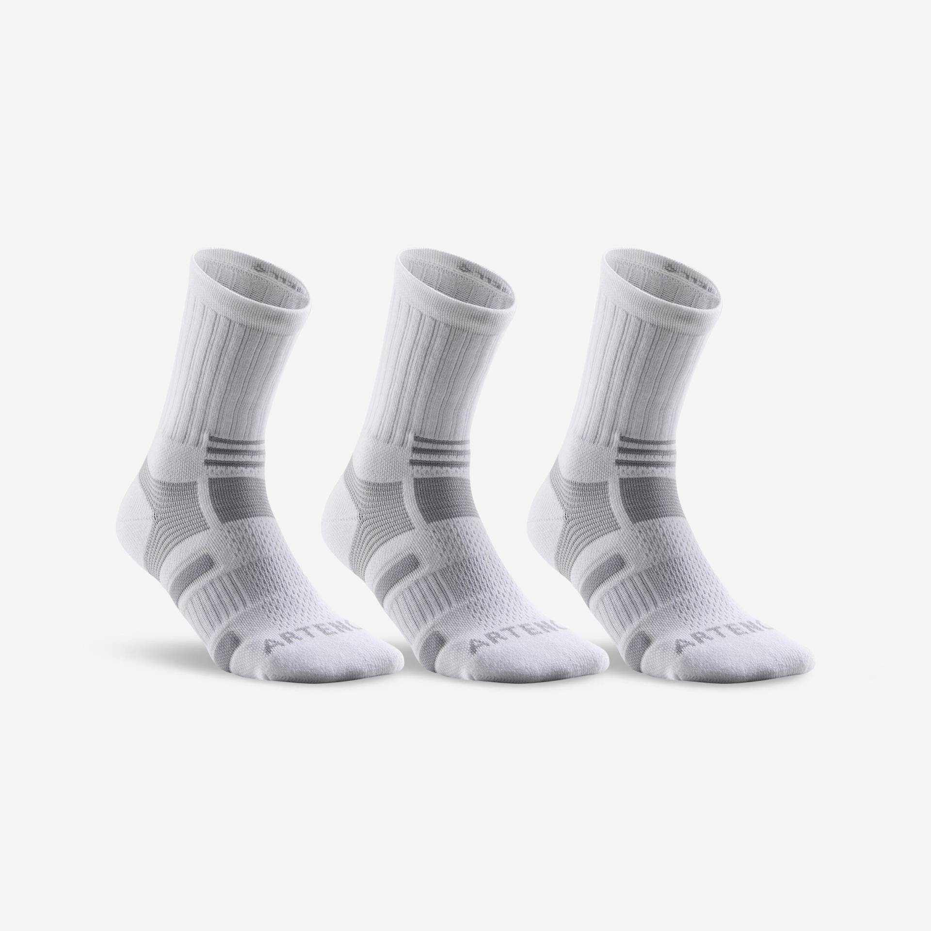Tennissocken RS 560 High 3er-Pack weiss/grau Tennissocken RS 560 High 3er-Pack weiss/grau von ARTENGO