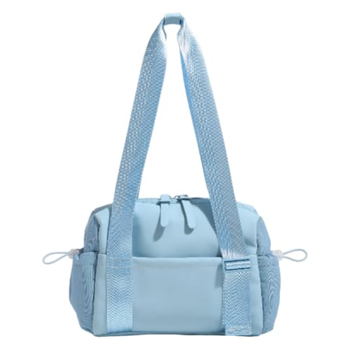 ARVALOLET Kleine Damen-Sporttasche aus Nylon mit Mehreren Taschen, kleine Reisetasche mit Reißverschluss, Trainingstasche, kleine Sporttasche for Yoga, Pilates, Schwimmen von ARVALOLET