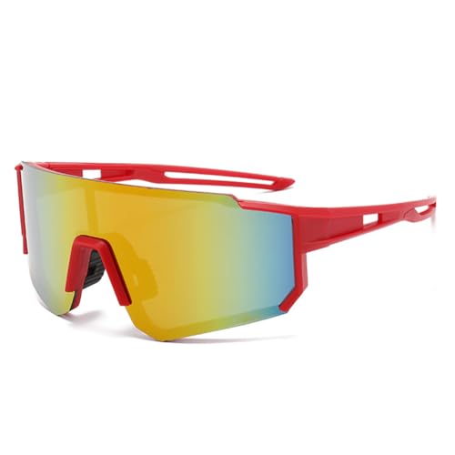 ARVALOLET Polarisierte Fahrrad-Sonnenbrille für Herren und Damen, Sport-Sonnenbrille, V-Schutz, Radfahren, MTB, Fahrrad-Schutzbrille, winddichte Sportbrille, leicht, für Outdoor-Sport, Golf von ARVALOLET