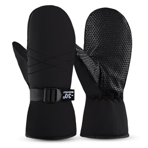 ARVALOLET Skihandschuhe, wasserdichte Schneehandschuhe, Winddichte Winterhandschuhe, Thermo-Fahrradhandschuhe, Snowboard-Handschuhe for Damen und Herren ARVALOLET Skihandschuhe, wasserdichte Schneehandschuhe, Winddichte Winterhandschuhe, Thermo-Fahrradhandschuhe, Snowboard-Handschuhe for Damen und Herren von ARVALOLET