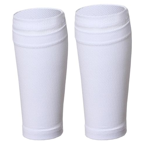 2PCS Schienbeinschonerhalter, Schienbeinschoner Halter Fußball, Schienbeinschoner Socken, Stutzenhalter Fußball, Schienbeinschoner Schutzausrüstung Halter für Männer Frauen Jungen Mädchen (Weiß, M) 2PCS Schienbeinschonerhalter, Schienbeinschoner Halter Fußball, Schienbeinschoner Socken, Stutzenhalter Fußball, Schienbeinschoner Schutzausrüstung Halter für Männer Frauen Jungen Mädchen (Weiß, M) von ARVOV