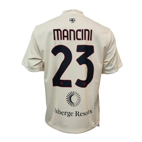 3R SPORT SRL Kinder und Jungen MA/RO2324/AWAY Riyadh/Mancini Fußball-T-Shirt, von AS Roma