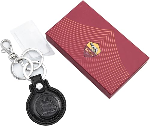AS Roma 163602 Roma, Schlüsselanhänger Unisex Erwachsene, Schwarz, 8 x 6 x 4 cm AS Roma 163602 Roma, Schlüsselanhänger Unisex Erwachsene, Schwarz, 8 x 6 x 4 cm von AS Roma