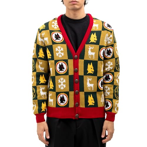 AS Roma Christmas Cardigan Strickjacke Unisex - Erwachsene AS Roma Christmas Cardigan Strickjacke Unisex - Erwachsene von AS Roma