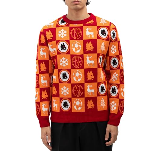 AS Roma Christmas Jumper Pullover Unisex – Erwachsene von AS Roma