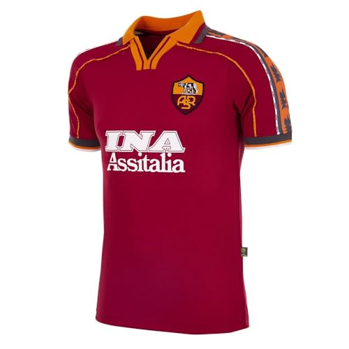 AS Roma Herren Rom Historisches Fußballtrikot, rot, XXL von AS Roma