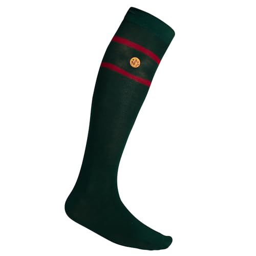 AS Roma Lange Socken für Erwachsene, Unisex, Grün, 43-46 Tall, 1 Stück AS Roma Lange Socken für Erwachsene, Unisex, Grün, 43-46 Tall, 1 Stück von AS Roma
