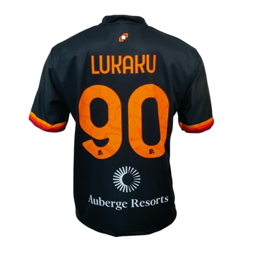 AS Roma MA/RO2324/THIRD Riyadh/LUKAKU, Kinder und Jungen Fußball-T-Shirt, AS Roma MA/RO2324/THIRD Riyadh/LUKAKU, Kinder und Jungen Fußball-T-Shirt, von AS Roma
