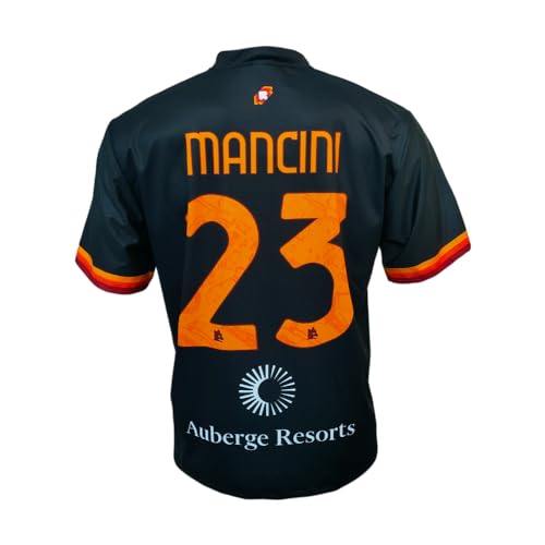 AS Roma MA/RO2324/THIRD Riyadh/Mancini, Kinder und Jungen Fußball-T-Shirt, 6 anni - von AS Roma