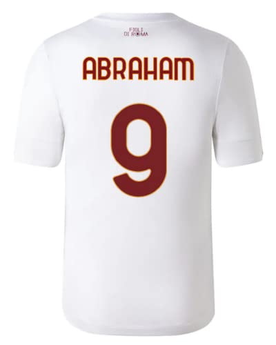 AS Roma Nameblock Number Away Kit Tammy Abraham 9 Offizielle Kollektion 2022/2023, Erwachsene von AS Roma