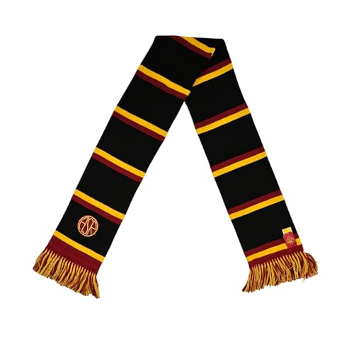 AS Roma Offizieller Schlauchschal, gestreift mit Stickerei, Schwarz AS Roma Offizieller Schlauchschal, gestreift mit Stickerei, Schwarz von AS Roma