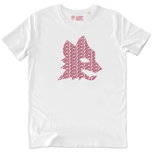 AS Roma T-Shirt für Erwachsene mit Wolken-Aufdruck weißes Stadion - XL AS Roma T-Shirt für Erwachsene mit Wolken-Aufdruck weißes Stadion - XL von AS Roma