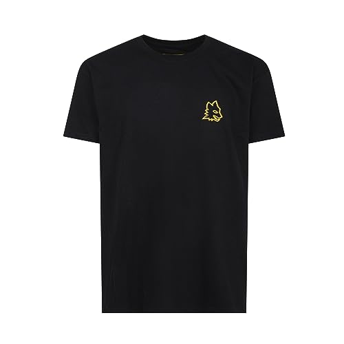 AS Roma Unisex TSG-Wolf T-Shirt, Schwarz, XXL AS Roma Unisex TSG-Wolf T-Shirt, Schwarz, XXL von AS Roma