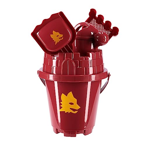AS Roma Unisex-Kinder ASRBEACHSET Strandspiele-Set, rot red, Standard Small AS Roma Unisex-Kinder ASRBEACHSET Strandspiele-Set, rot red, Standard Small von AS Roma