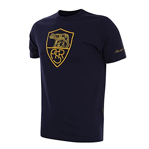 AS ROMA Copa Unisex-Erwachsene T-Shirt, blau, S AS ROMA Copa Unisex-Erwachsene T-Shirt, blau, S von AS Roma