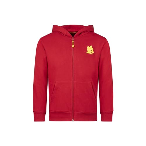NICOMAX Unisex-Kinder ROSSO-3/4Y Hooded Sweatshirt, NICOMAX Unisex-Kinder ROSSO-3/4Y Hooded Sweatshirt, von AS Roma
