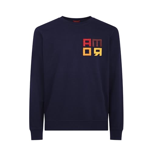 NICOMAX Unisex Rm Sweatshirt, blau, S von AS Roma