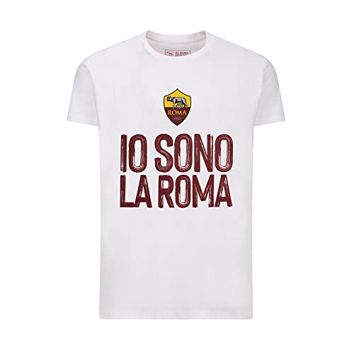 SUPERPROMO T-Shirt Ich Bin Rom, Weiß, 8 Jahre von AS Roma