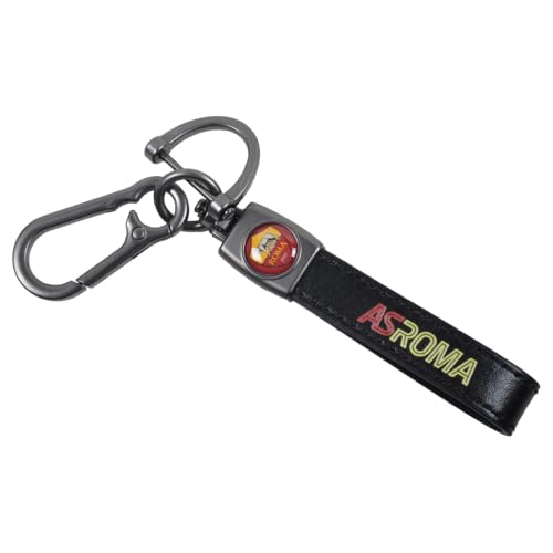 Schlüsselanhänger Leder ROMA 163608, Schwarz, Taglia unica Schlüsselanhänger Leder ROMA 163608, Schwarz, Taglia unica von AS Roma