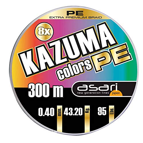 B/300 m ASARI Kazuma Pro Colors PE 0,40 mm von ASARI