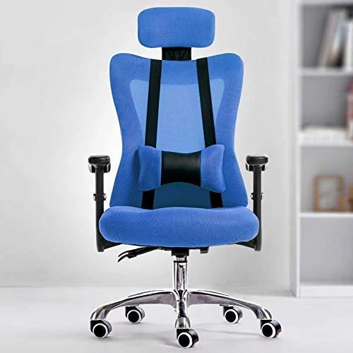 ASBEQUZBE Executive Recline Racing Gaming-Stuhl mit Lordosenstütze, ergonomischer Mesh-Produktionsbürostuhl, Verstellbarer Ultimate Experience-Bürostuhl mit Armlehne und Liegesitz Stabilize von ASBEQUZBE