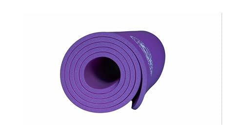 Ascend Essentials Hochwertige Yogamatte mit Tragegurt, leichte Yogamatte für Pilates, Yoga, kostenloses eBook für Mattentraining, Trainingsmatte für den Innen- und Außenbereich, rutschfeste, dicke von ASCEND ESSENTIALS