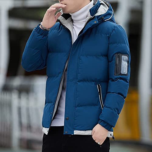 ASDFY Steppjacke Herren Winter,Herren Jacken Winter Mit Kapuze Wintermantel Jacke Outdoor Blau Langarm Steppmäntel Herren Jacke Winddichte Reißverschlüsse Bodywarmer Steppjacke Für Herren Teens M ASDFY Steppjacke Herren Winter,Herren Jacken Winter Mit Kapuze Wintermantel Jacke Outdoor Blau Langarm Steppmäntel Herren Jacke Winddichte Reißverschlüsse Bodywarmer Steppjacke Für Herren Teens M von ASDFY