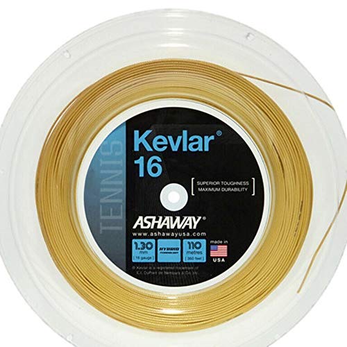 Ashaway Kevlar 16 - 1,30 (Gold), 110 m Spule von ASHAWAY