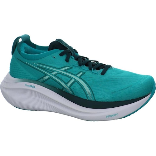 ASICS Performance, Herren, Laufschuhe, Gel Nimbus 27 (47), Grün von ASICS Performance