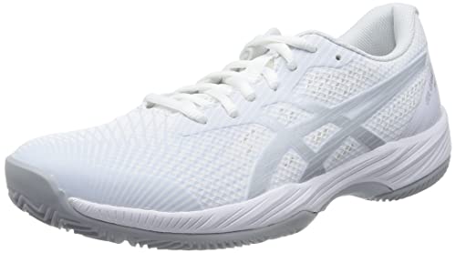 ASICS 1042A210-100 Gel-Game 9 Padel Sneaker Female Weißes/reines Silber EU 40.5 von ASICS