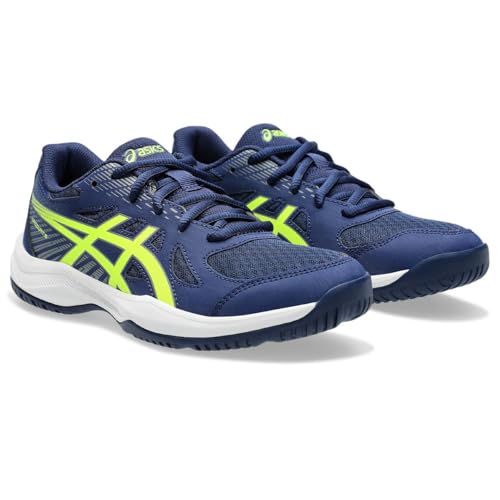 ASICS 1074A045 - Upcourt 6 GS 400 Blue Expanse/Safety YEL Gr. 2,5b von ASICS