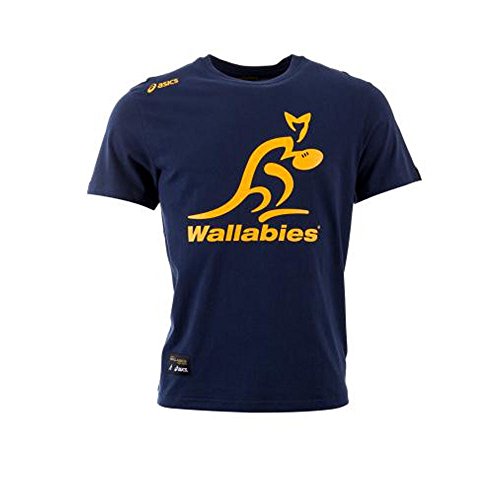 ASICS Australien Rugby T-Shirt Wallabies (Navy, L) ASICS Australien Rugby T-Shirt Wallabies (Navy, L) von ASICS