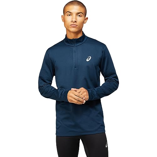 ASICS Core LS 1/2 Zip Winter Top 2011C347-400, Mens longsleevy, Navy, M EU ASICS Core LS 1/2 Zip Winter Top 2011C347-400, Mens longsleevy, Navy, M EU von ASICS