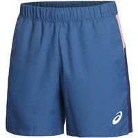 ASICS Court Color Block Shorts Herren in blau, Größe: XXL von ASICS