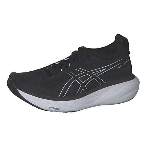 ASICS Damen Laufschuhe Gel-Nimbus 25 1012B356 Black/Pure Silver 39 von ASICS