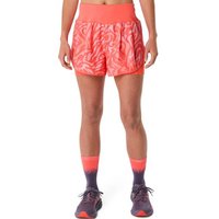 ASICS Damen Shorts ROAD ALL OVER PRINT 2-N-1 3.5IN SHORT von ASICS