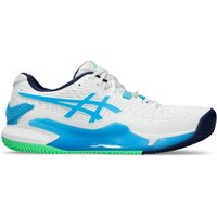 ASICS Gel-Resolution 9 Clay Sandplatzschuh Herren in weiß, Größe: 47 von ASICS