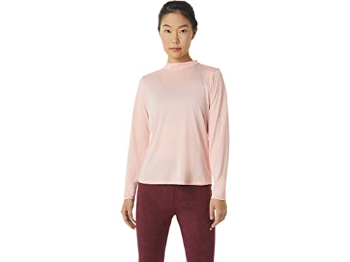 ASICS RUNKOYO Mock Neck LS Langarm-Top, Frosted Rose, XS Women, Frosted Rose, X-Small von ASICS