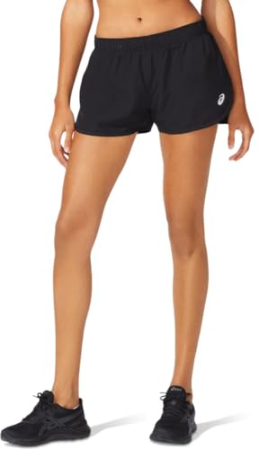 Asics 2012C340-001 CORE Split Short Shorts Damen Performance Black Größe S von ASICS