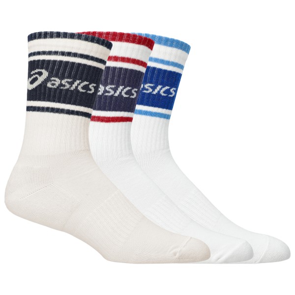 Asics - 3 Pack Logo Crew Sock - Multifunktionssocken Gr 43-46 - III weiß Asics - 3 Pack Logo Crew Sock - Multifunktionssocken Gr 43-46 - III weiß von ASICS