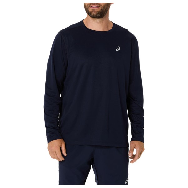 Asics - Core L/S Top - Laufshirt Gr S blau von ASICS