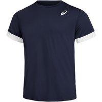 Asics Court Shortsleeve Tee T-shirt Herren Dunkelblau Asics Court Shortsleeve Tee T-shirt Herren Dunkelblau von ASICS