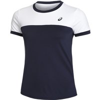 Asics Court T-shirt Damen Dunkelblau - L von ASICS