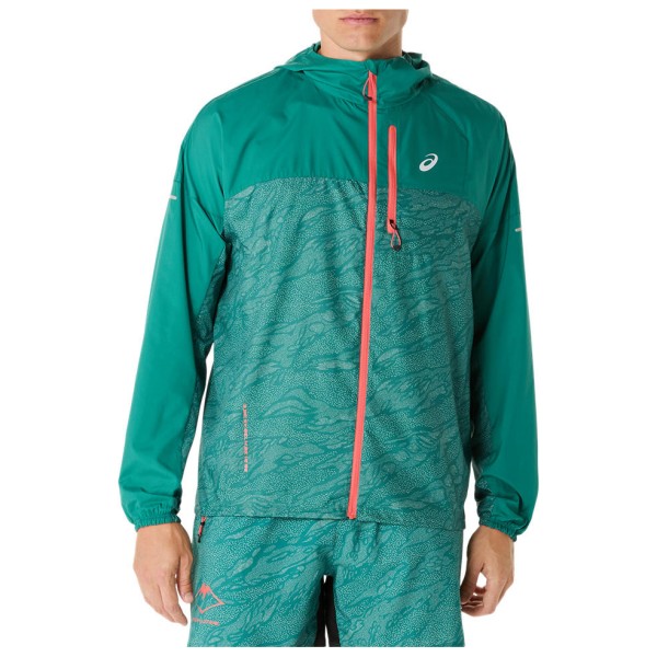 Asics - Fujitrail Packable Windbreaker - Laufjacke Gr XXL türkis Asics - Fujitrail Packable Windbreaker - Laufjacke Gr XXL türkis von ASICS