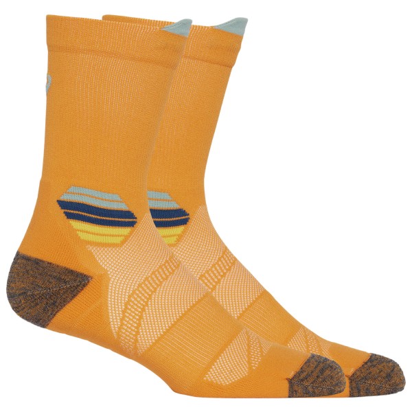 Asics - Fujitrail Run Crew Sock - Laufsocken Gr II orange von ASICS